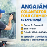 Colantator folii geamuri cu experienta - Bucuresti (sector 5)
